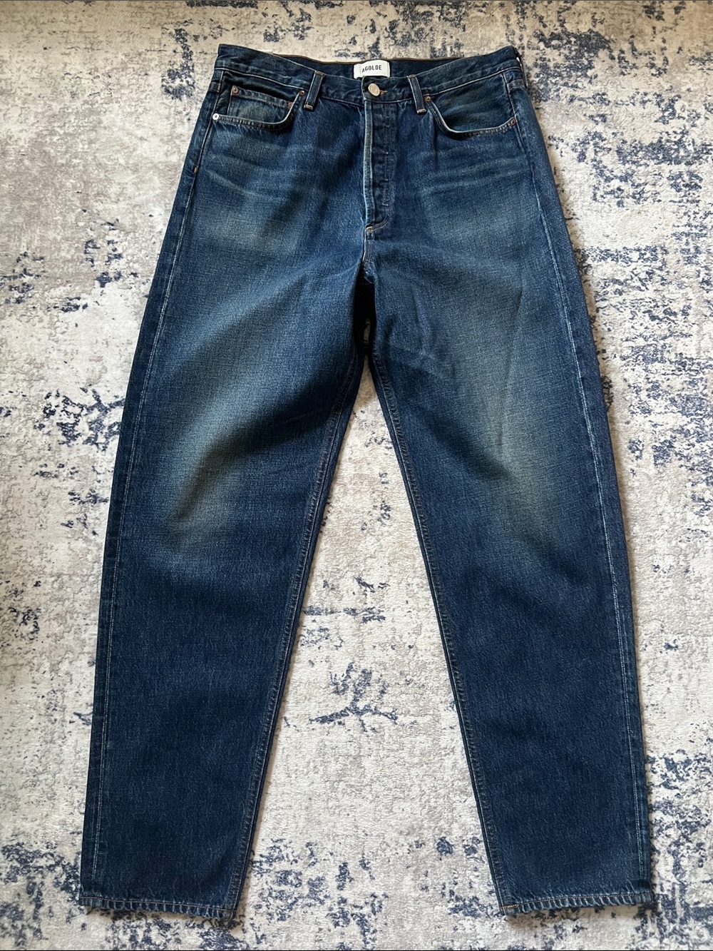 Agolde 80s Jeans in Tint Sanded Knne Wash Size 32